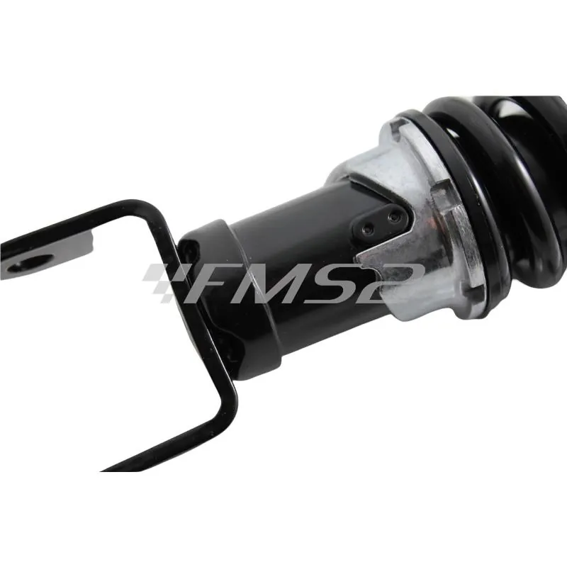 Ammortizzatore posteriore Vespa regolabile con chiave (Carbone), ricambio 6414-NN