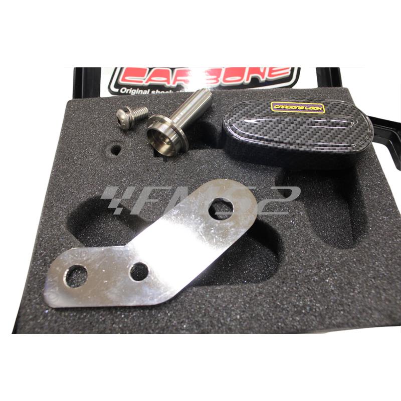 Kit anti affondo CARBONE per ammortizzatore anteriore Piaggio Vespa 50, 50 Special, 125 primavera, 125 ET3, PK 50 e 125, PK50S e PK125S, ricambio 6430-KTA