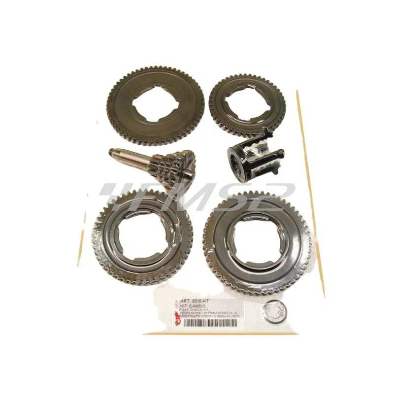 Kit cambio Vespa 50-prim.-ET3- 4 vel.e modif (CIF), ricambio 6510-KT