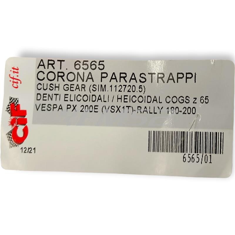 Corona parastrappi denti elicoidali z65, ricambio 6565