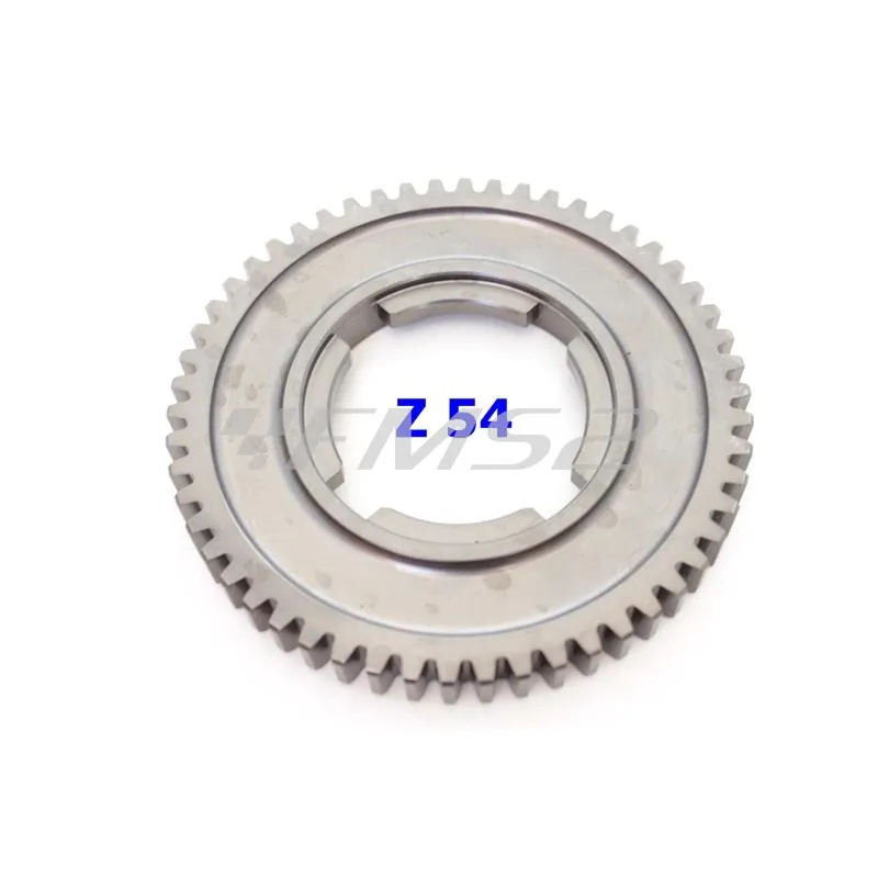 6582 Ingranaggio cambio 2° velocita' z 54 con denti passo fine per vespa PX 125 e 150 e vespa VLB1T e VNL1T