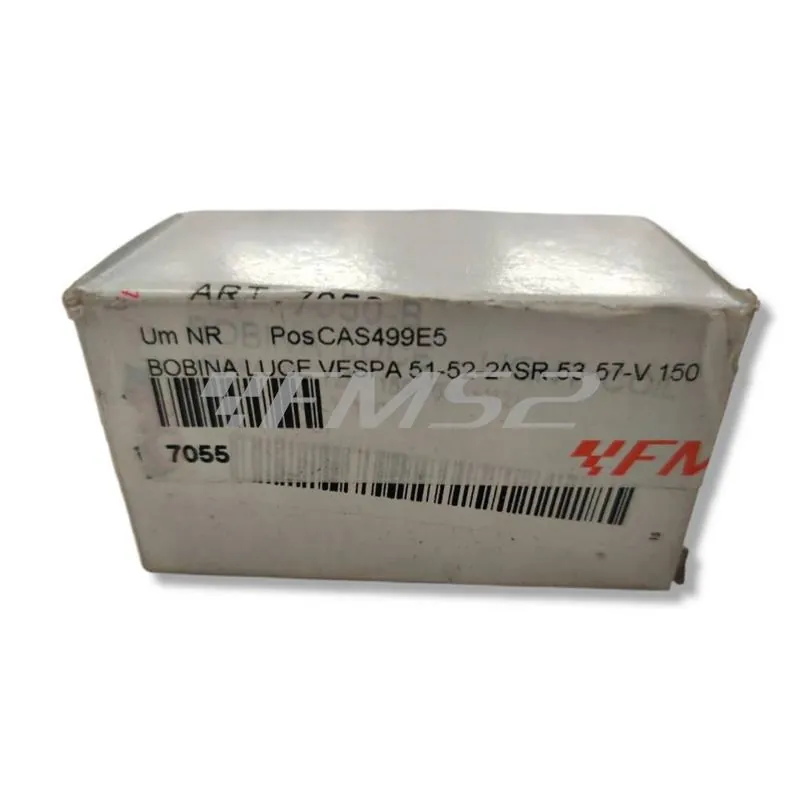 7055 Bobina luce vespa 51-52-2^sr.53-57-v.150