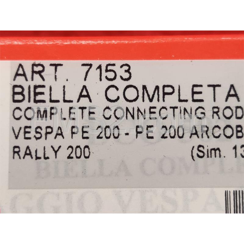 Biella completa Vespa p 200 e-px 200 arcobaleno (CIF), ricambio 7153
