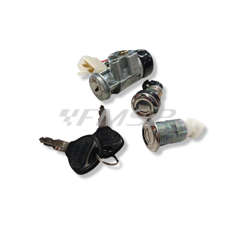 De - kit blocch.avviam+serr.sella+baulet, ricambio 7320-K3
