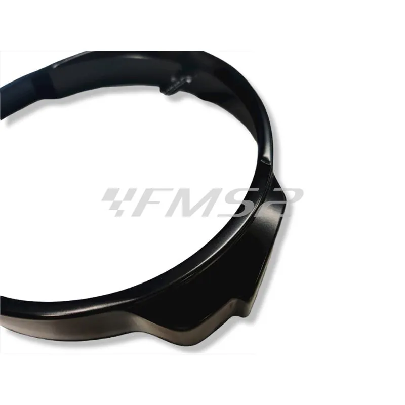 7396-N Ghiera fanale in ferro nera per fanale anteriore