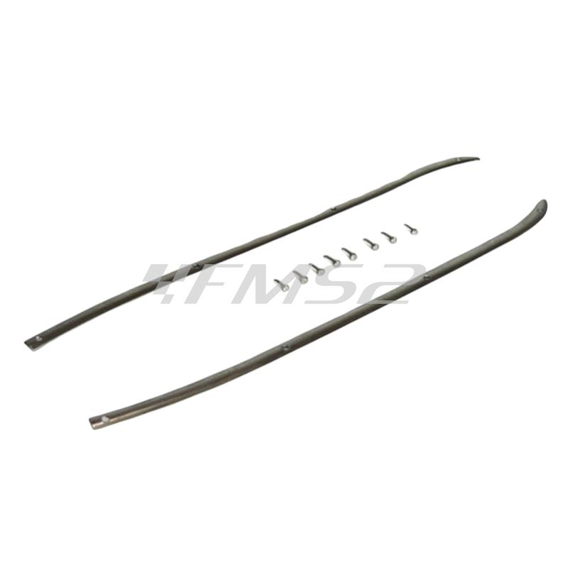 Cif 7429-KT TAPPETINO CENTRALE NERO COMPLETO CIF TIPO ORIGINALE VESPA GS 160 1962 62 