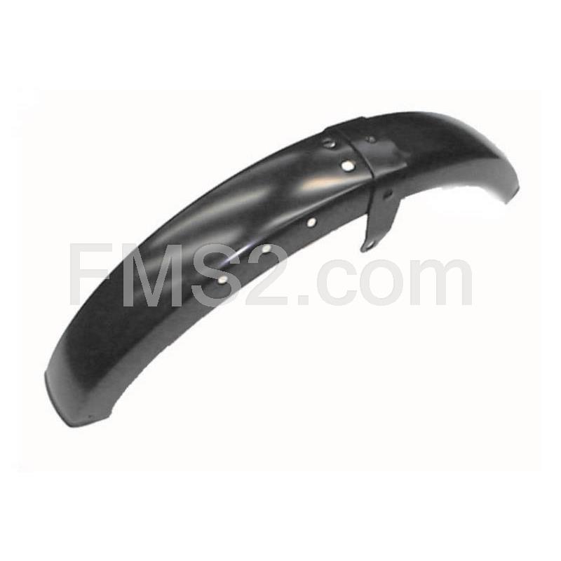 Parafango anteriore in metallo verniciato nero per Piaggio Ciao PX (CIF), ricambio 7601