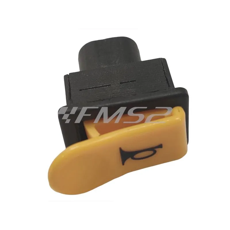 9084-CX Pulsante clacson giallo scooter piaggio