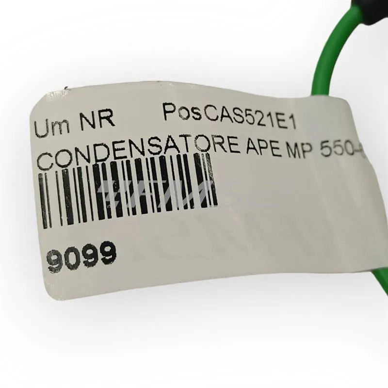 Condensatore ape MP 550, 600, Ape mpv 55, ricambio 9099