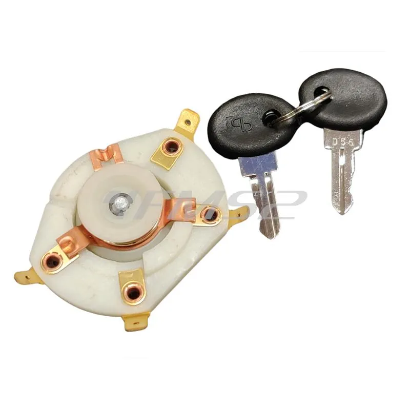 9121-E Blocchetto chiave accensione Vespa 125 Primavera ET3, Vespa PX 125-150-200 1° serie (CIF)