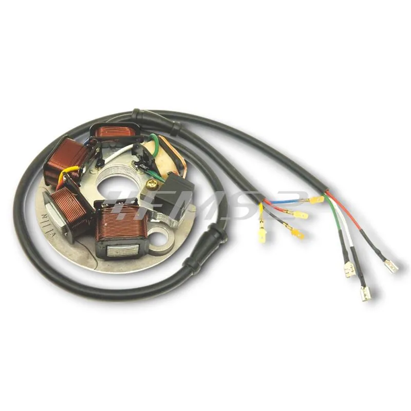 Statore elettronico completo CIF tipo originale per Piaggio Vespa 125 primavera ET3 prodotte 1976 al 1983 (prodotto non coperto dalla garanzia), ricambio 9166-E1