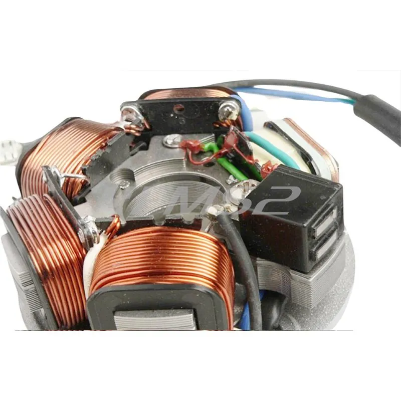 Statore completo diametro 95 mm per Piaggio Vespa 125 T5, ricambio 9168