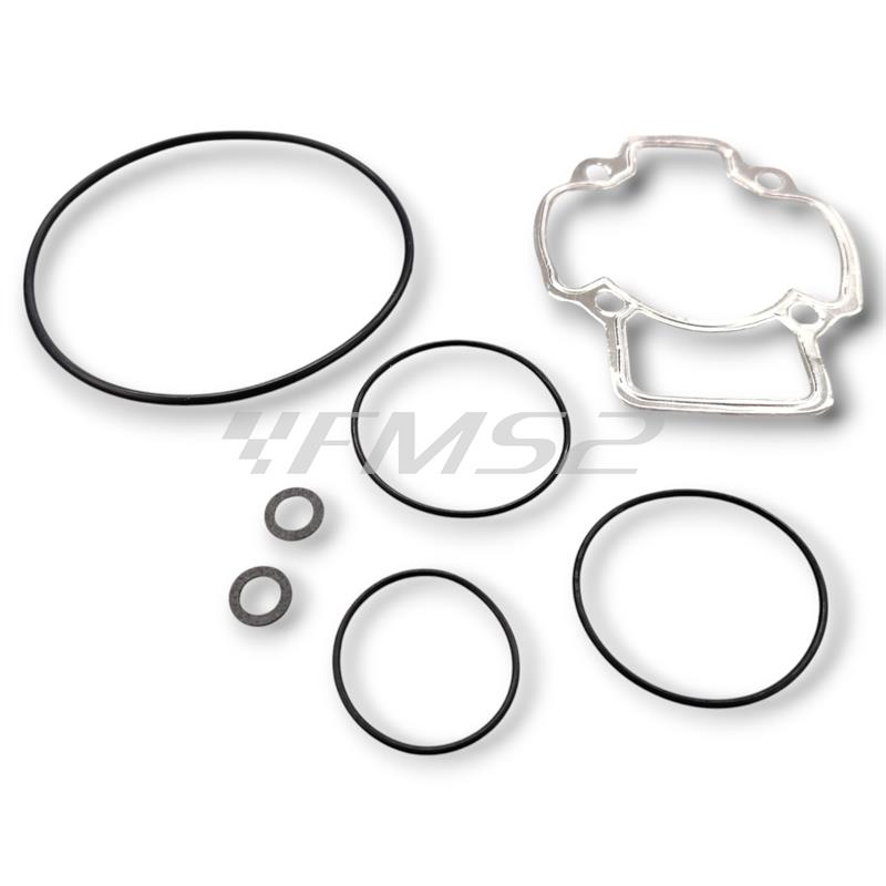 Serie guarnizioni motore CIF per scooter Piaggio e Gilera 50 cc raffreddati ad aria Sfera, Free, Et2, Typhoon, Stalker, Easy Moving, Zip, Zip Fast Rider, Ice, Typhoon X e Xr, Nrg, Extreme, Mc2 e Mc3, ricambio 9385