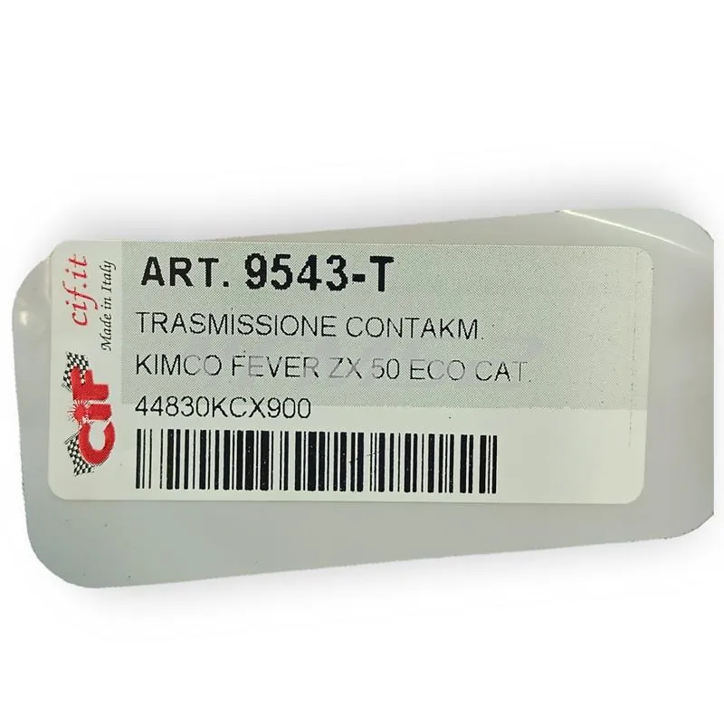 9543-T Trasmissione contachilometri completa cif per scooter Kymco fever zx 50 eco catalitico. Sim.44830kcx9000 oppure 00151821