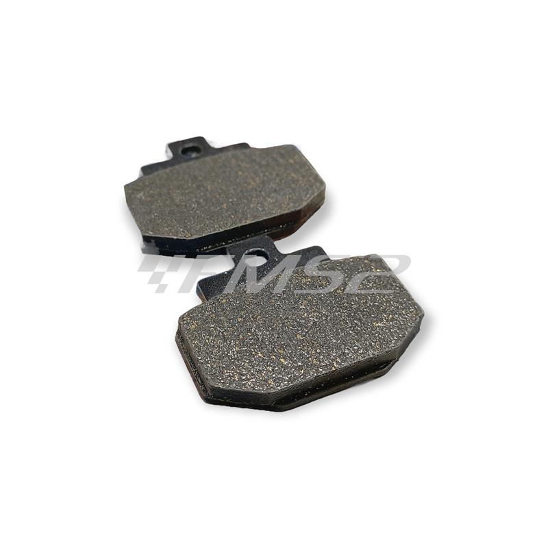 pastiglie  freno CIF (pasticche), posteriori per Benelli adiva 1502000 Piaggio, ricambio BP0298