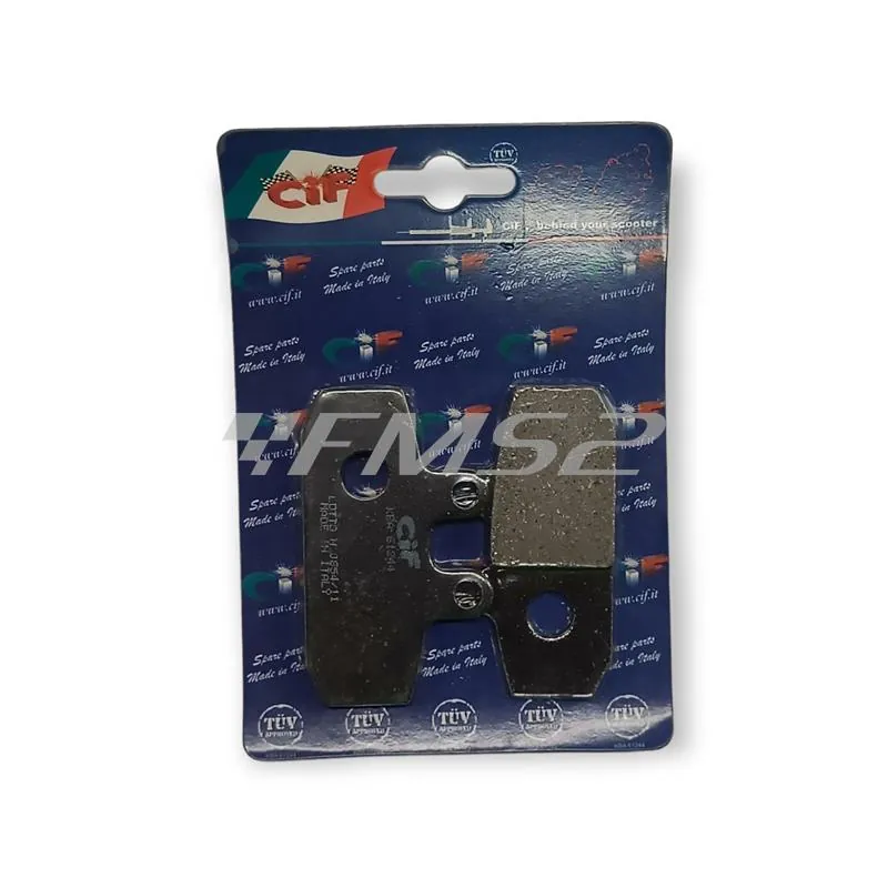 Pastiglie freno Cif (pasticche), per maxiscooter Aprilia Atlantic 500 pinza destra, semimetalliche, ricambio BP0335