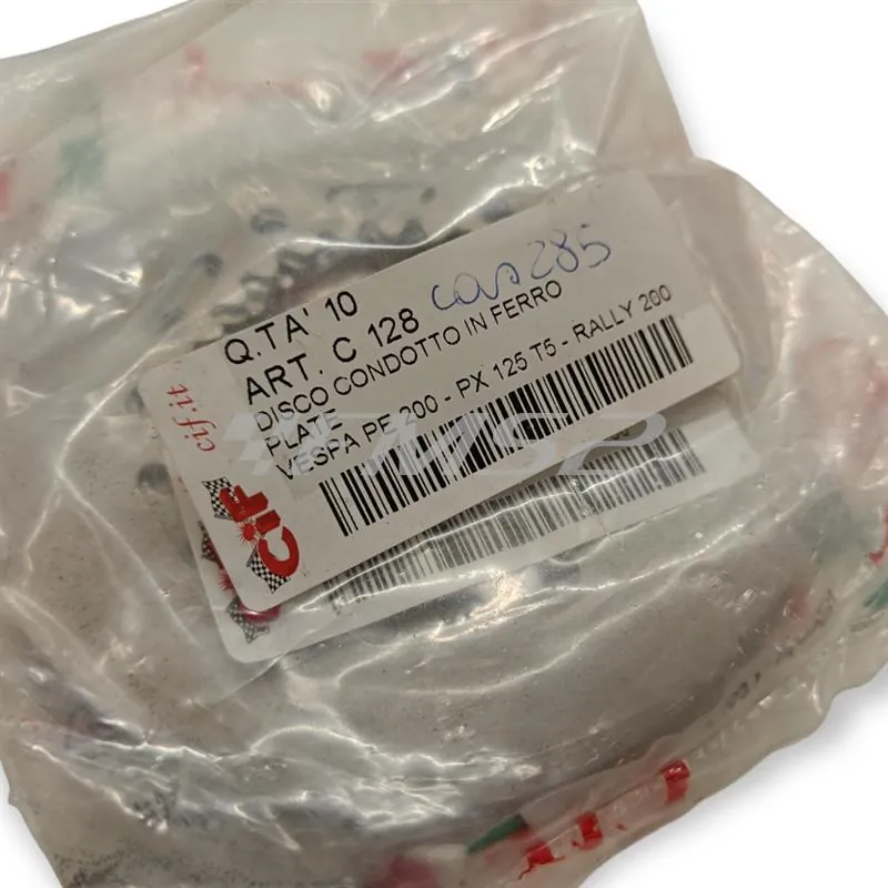 C00128 Disco in acciaio blu per gruppi frizione