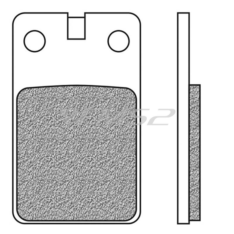 pastiglie freno CIF (pasticche), per Malaguti f 12 phantoom-crosser 5, ricambio FD0074