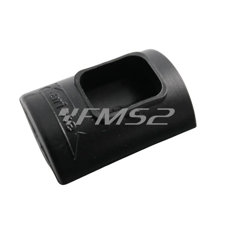 G0900 Gommino protezione leva freno in gomma nera con foro quadrato per Piaggio Vespa 50-90-125 Primavera-ET3, PX125, PX150, PX200, PK50, PK125, PK125xl, PK50XL