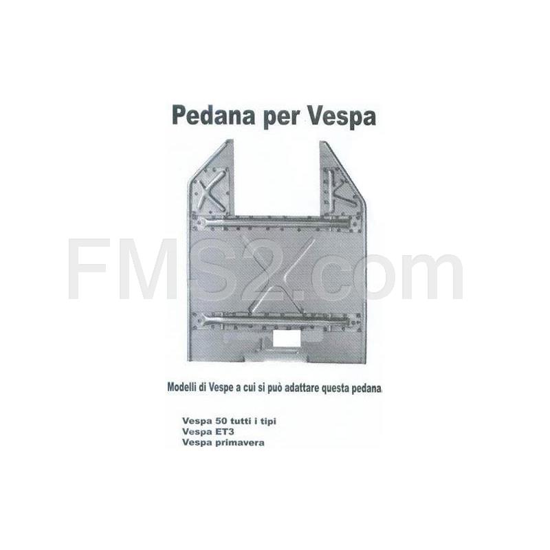 Pedana grezza Vespa 50-125, ricambio 89
