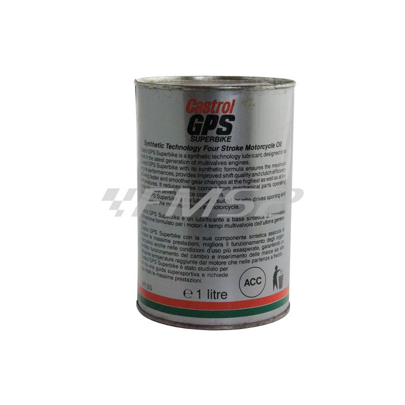 Olio Castrol GPS superbike, confezione da 1 litro, ricambio 002859