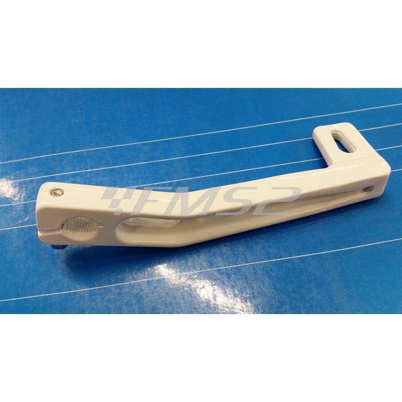 Pedale leva messa in moto in alluminio modello dakota bianca per scooter con motore minarelli aria e liquido, ricambio 77090573