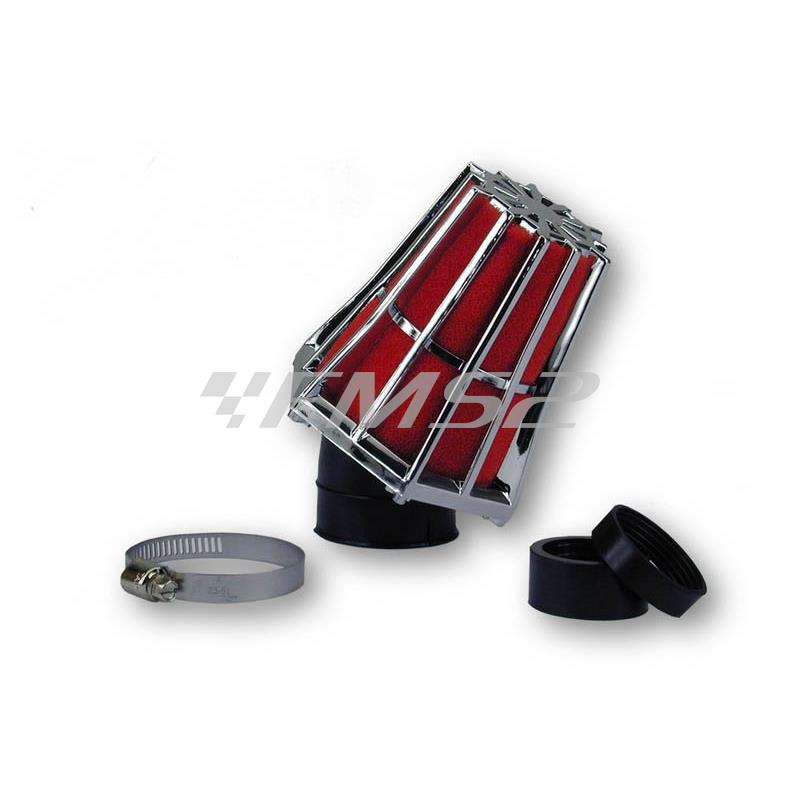 Filtro aria 30 cromato spugna rossa (One Italia), ricambio 77115089
