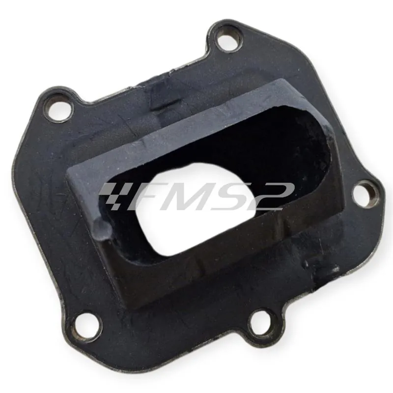 77140660A Collettore aspirazione D.41mm per motori Rotax 122 / 123 2T - Compatibile Aprilia 125 2T RS / AF1 / Red Rose / Tuono / Europa e HM 125 2T Enduro/Motard >2011 - OEM AP0267915 / AP0267910