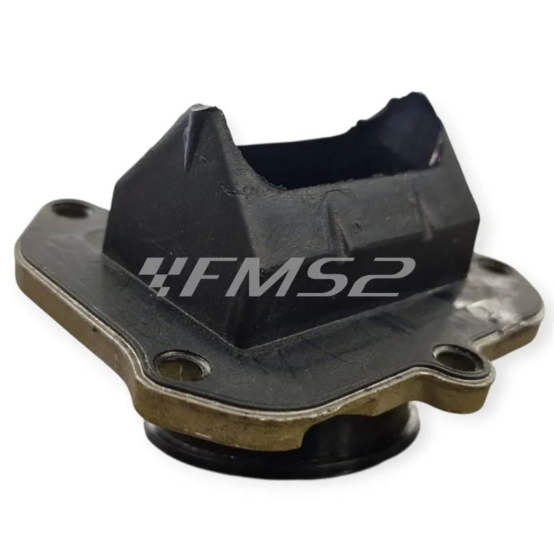 77140660A Collettore aspirazione D.41mm per motori Rotax 122 / 123 2T - Compatibile Aprilia 125 2T RS / AF1 / Red Rose / Tuono / Europa e HM 125 2T Enduro/Motard >2011 - OEM AP0267915 / AP0267910