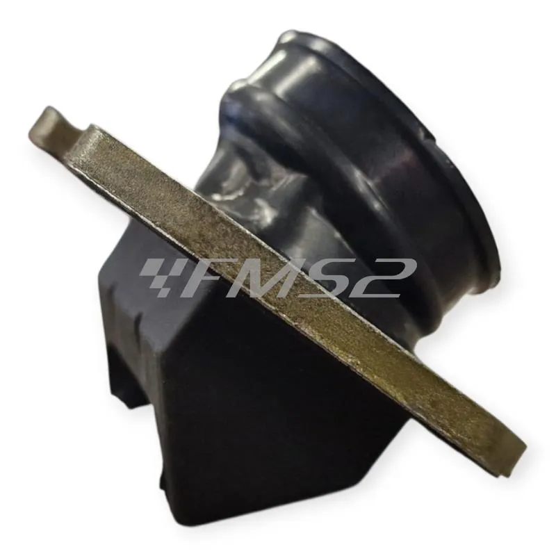 77140660A Collettore aspirazione D.41mm per motori Rotax 122 / 123 2T - Compatibile Aprilia 125 2T RS / AF1 / Red Rose / Tuono / Europa e HM 125 2T Enduro/Motard >2011 - OEM AP0267915 / AP0267910