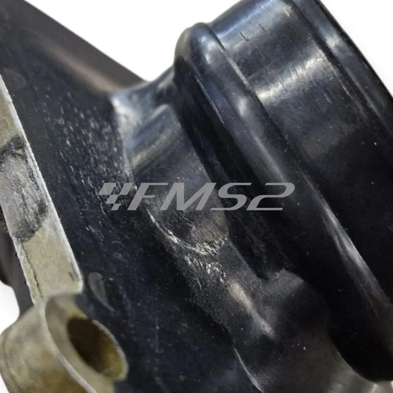 77140660A Collettore aspirazione D.41mm per motori Rotax 122 / 123 2T - Compatibile Aprilia 125 2T RS / AF1 / Red Rose / Tuono / Europa e HM 125 2T Enduro/Motard >2011 - OEM AP0267915 / AP0267910