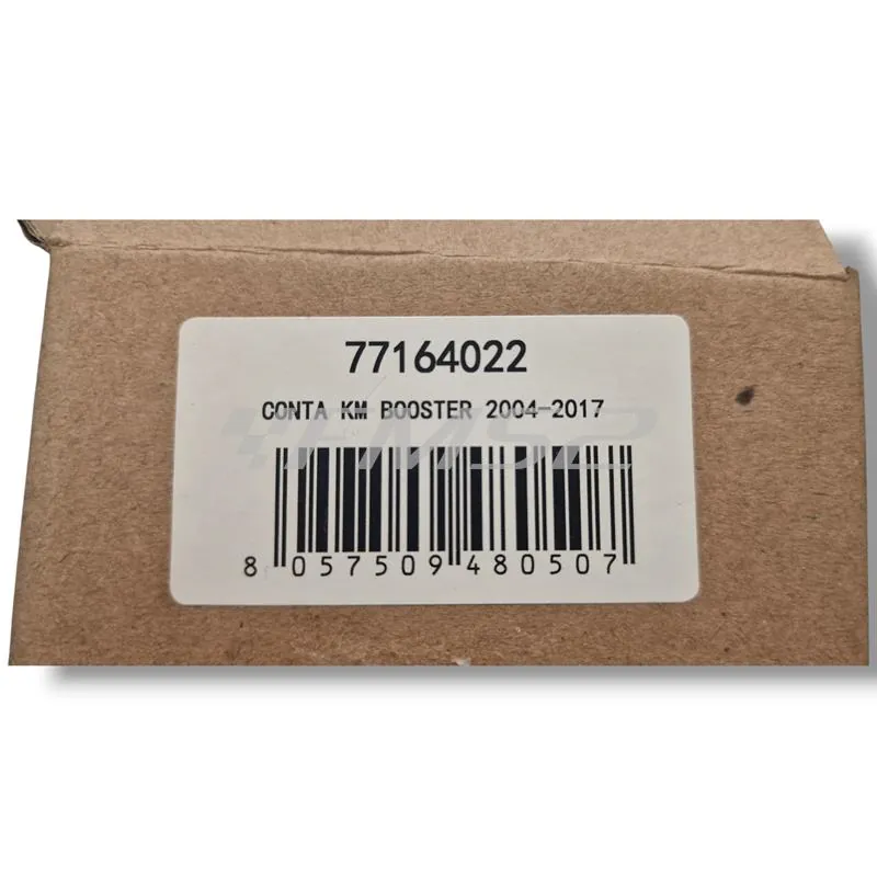 Strumentazione contachilometri One tipo originale completa di vetro intercambiabile con versione originale Magneti Marelli o Pricol montate su Mbk Booster e Yamaha Bw's 50 prodotti dal 2004 in poi, ricambio 77164022