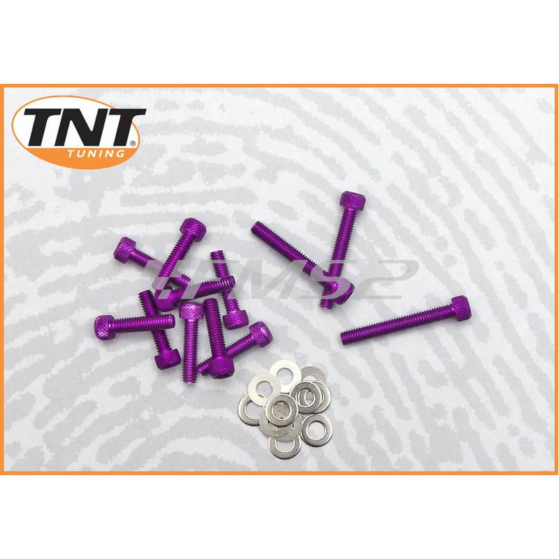 Kit viti carter messa in moto Minarelli cromate (One Italia), ricambio 77171001