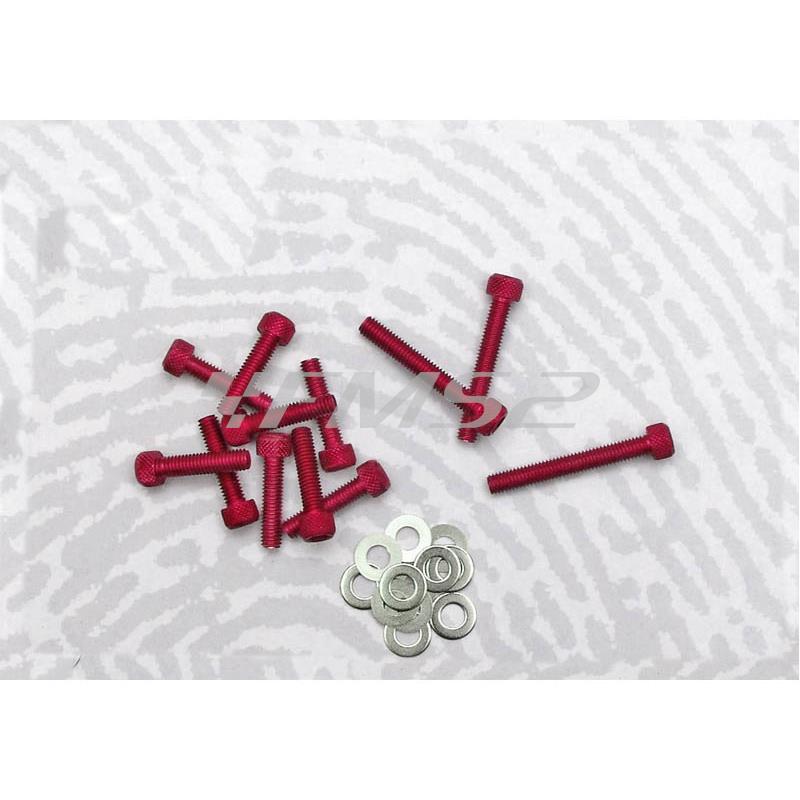 Kit viti carter messa in moto Minarelli rosse (One Italia), ricambio 77171004