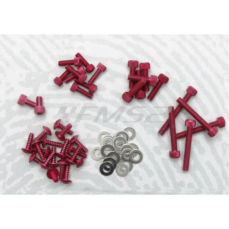 Kit viti decoro Booster Next generation rosse (One Italia), ricambio 77171107