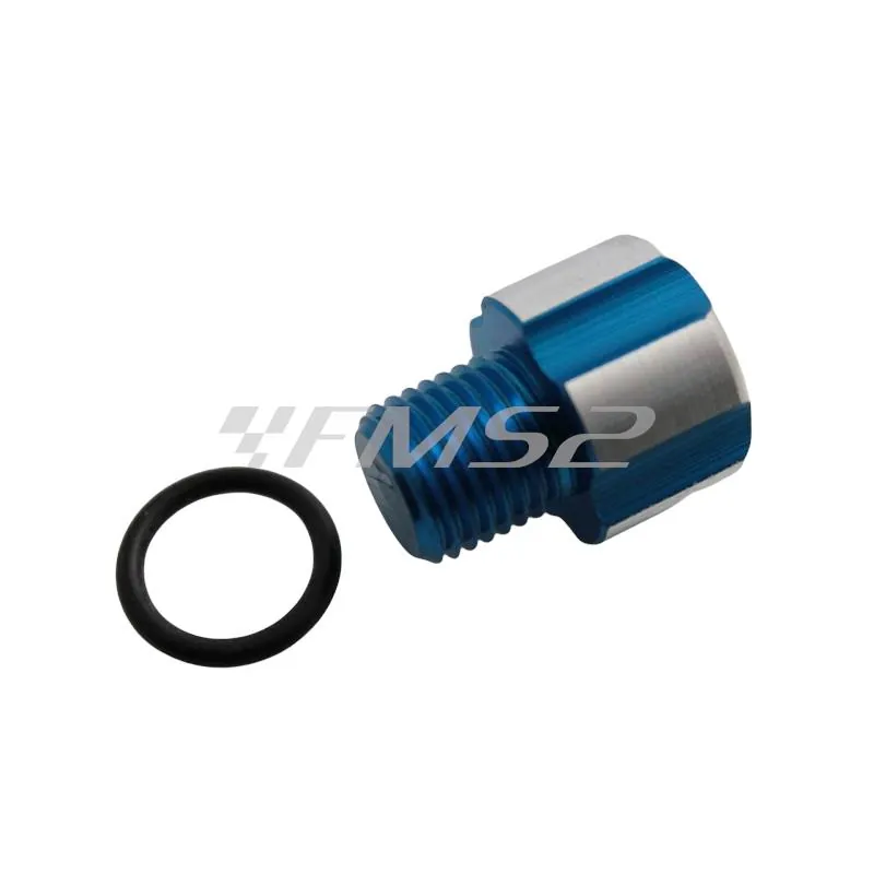 Tappo olio ingranaggi Minarelli Racing blu (One Italia), ricambio 77171200A