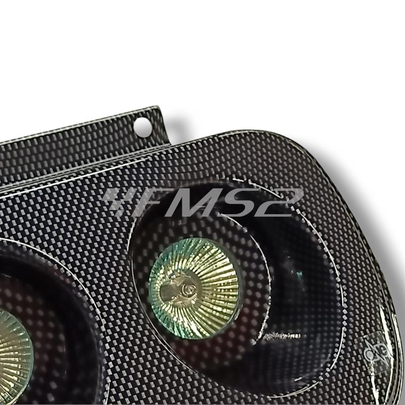 Fari alogeni Booster colore carbonio (One Italia), ricambio 77201315