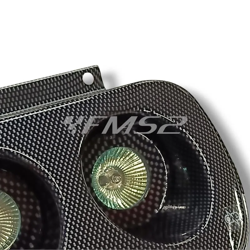 Fari alogeni Booster colore carbonio (One Italia), ricambio 77201315