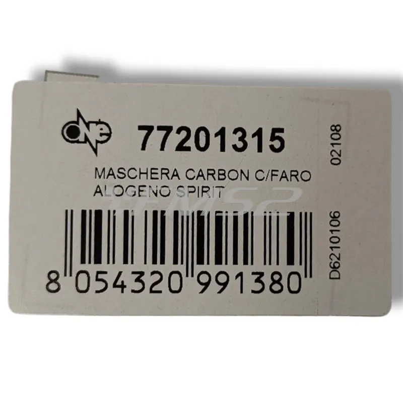 Fari alogeni Booster colore carbonio (One Italia), ricambio 77201315