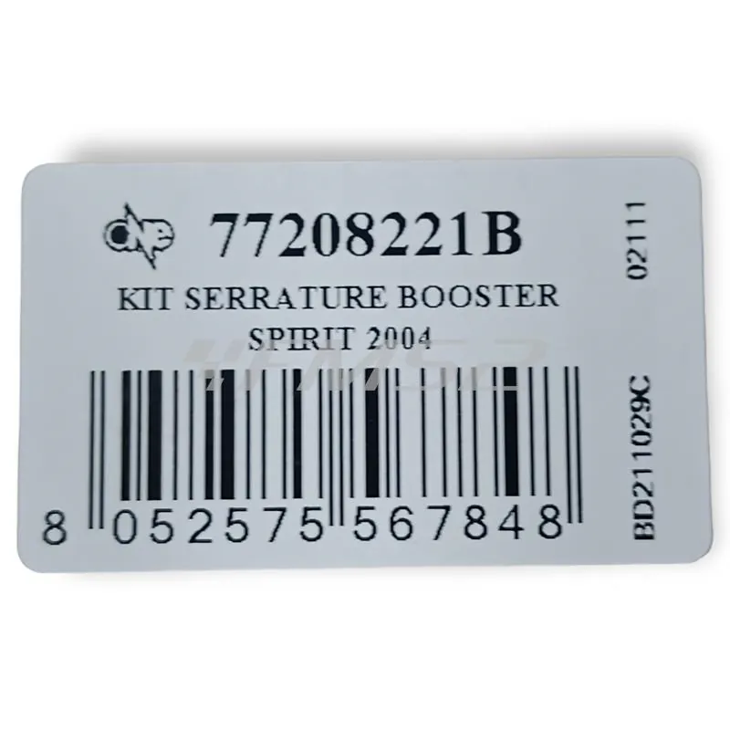 Kit serrature one italia per scooter MBK Booster 2004 - Yamaha BW'S  2004, ricambio 77208221B