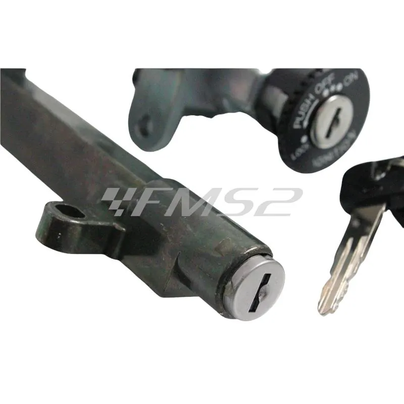 Kit serrature one italia per MBK Booster Next generation - Yamaha BW'S  n.g prodotti dal 1996 fino al 2002 euro 0 e euro 1, ricambio 77208222