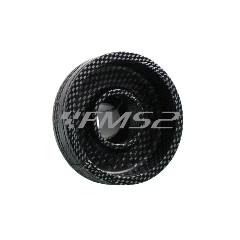 77282107 Coperchio perno ruota posteriore carbon look T-MAX 500 (One Italia)