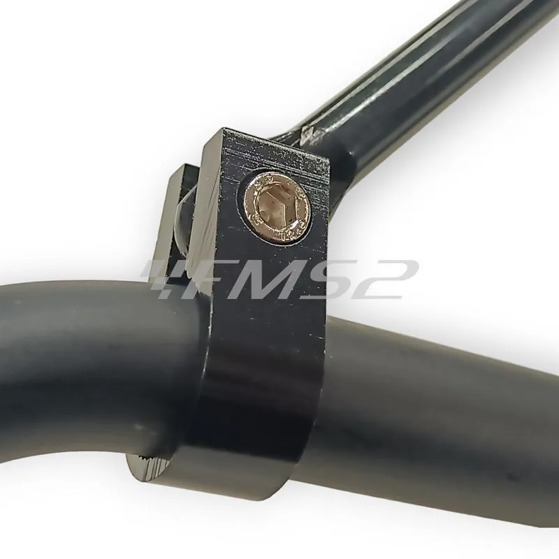 Manubrio enduro 4 tempi nero opaco, ricambio 77303209A