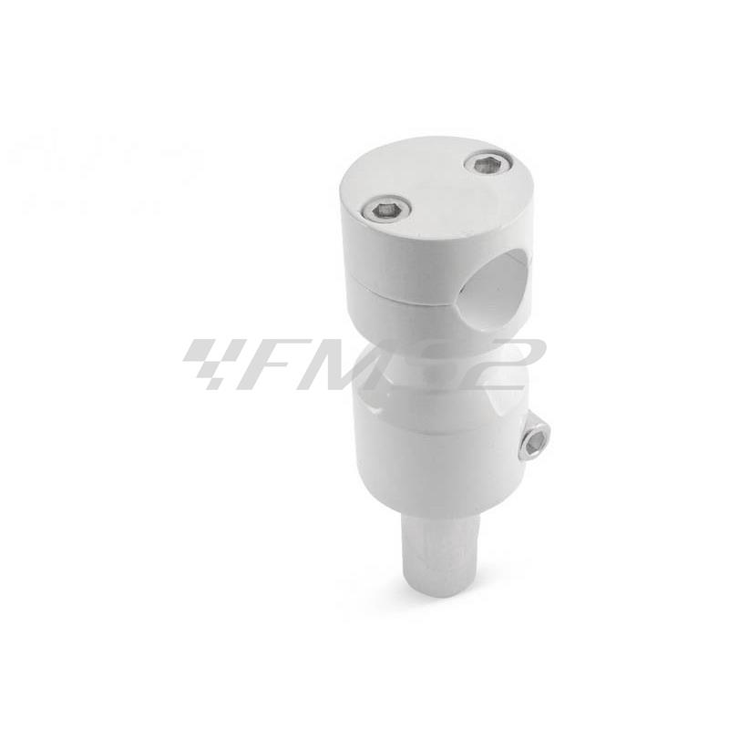 Supporto manubrio Typhoon-NRG bianco (One Italia), ricambio 77303325D