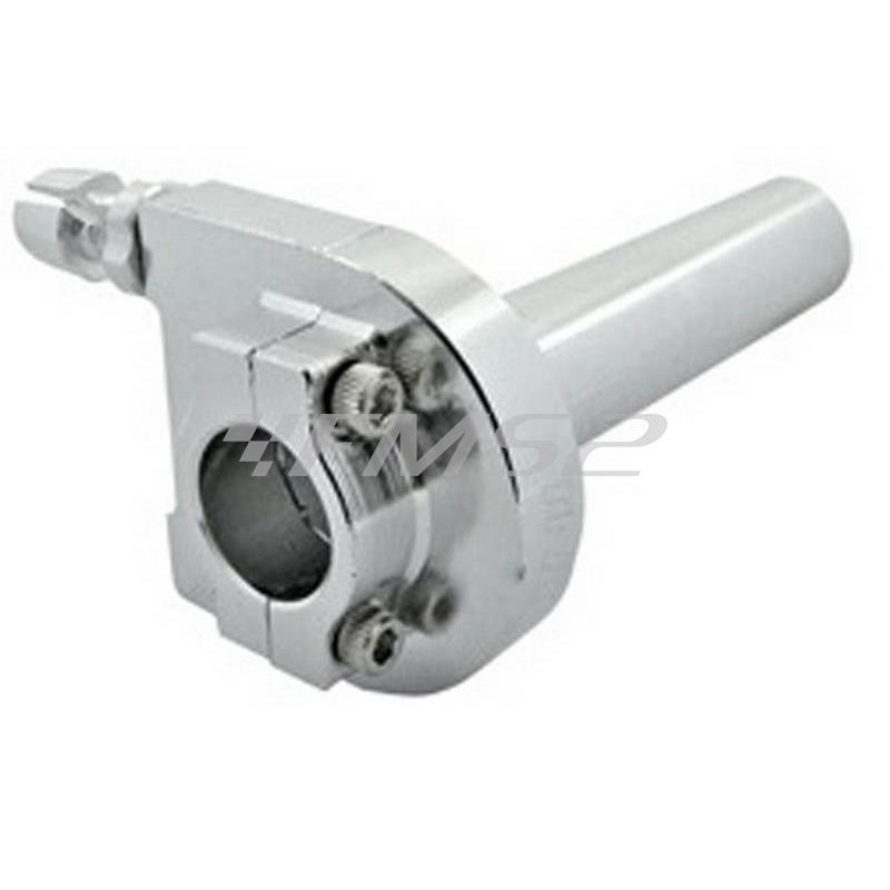 Comando gas rapido in alluminio cnc per scooter (One Italia), ricambio 77331000b