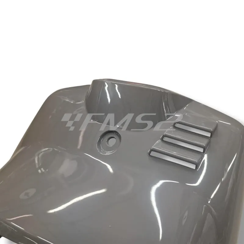 Kit carene 4 pezzi One Italia di colore grigio Nardò per scooter MBK Booster spirit e Yamaha original Bw's prodotti fino al 2003, ricambio 77366429