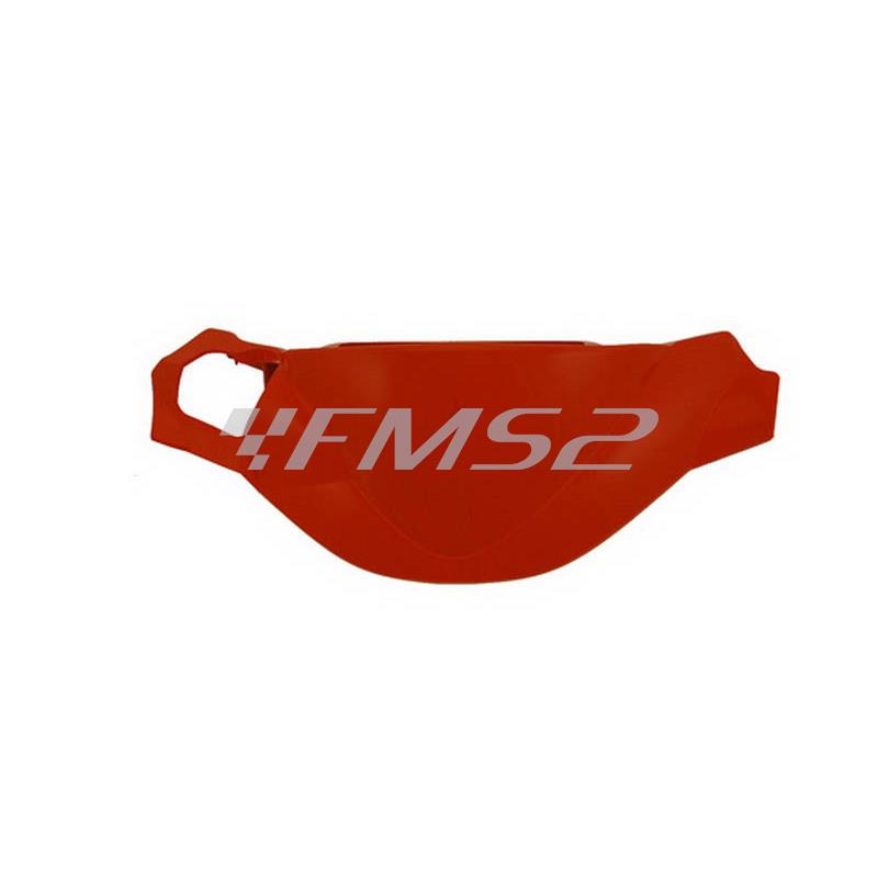 Cupolino manubrio One Italia di colore arancione lucido per scooter MBK Booster Spirit, ricambio 77366492