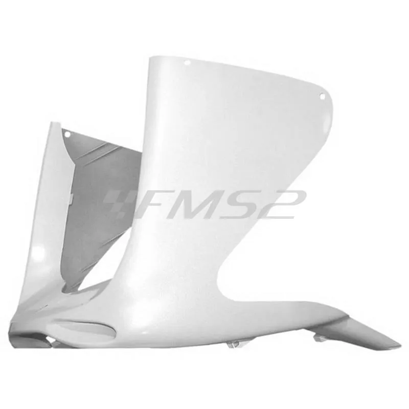 Carenatura anteriore bianco metallizzato MBK Nitro - Yamaha Aerox (One Italia), ricambio 77366789B