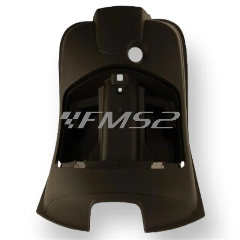 Scudo paragambe grezzo in plastica nera tipo originale per Piaggio Vespa LX 50 2 e 4 tempi prodotte dal 2005 fino al 2013, ricambio 77390160