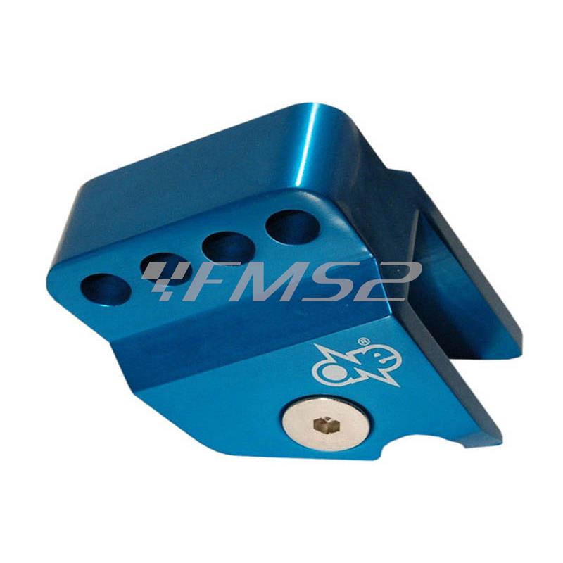 Rialzo ammortizzatore one Piaggio blu cromato (One Italia), ricambio 77520661